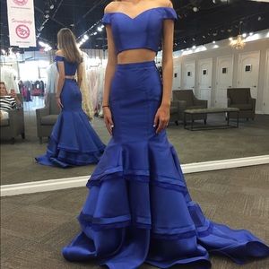 Navy Blue Formal Dress